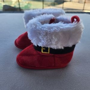 Koala kids Santa boot slippers